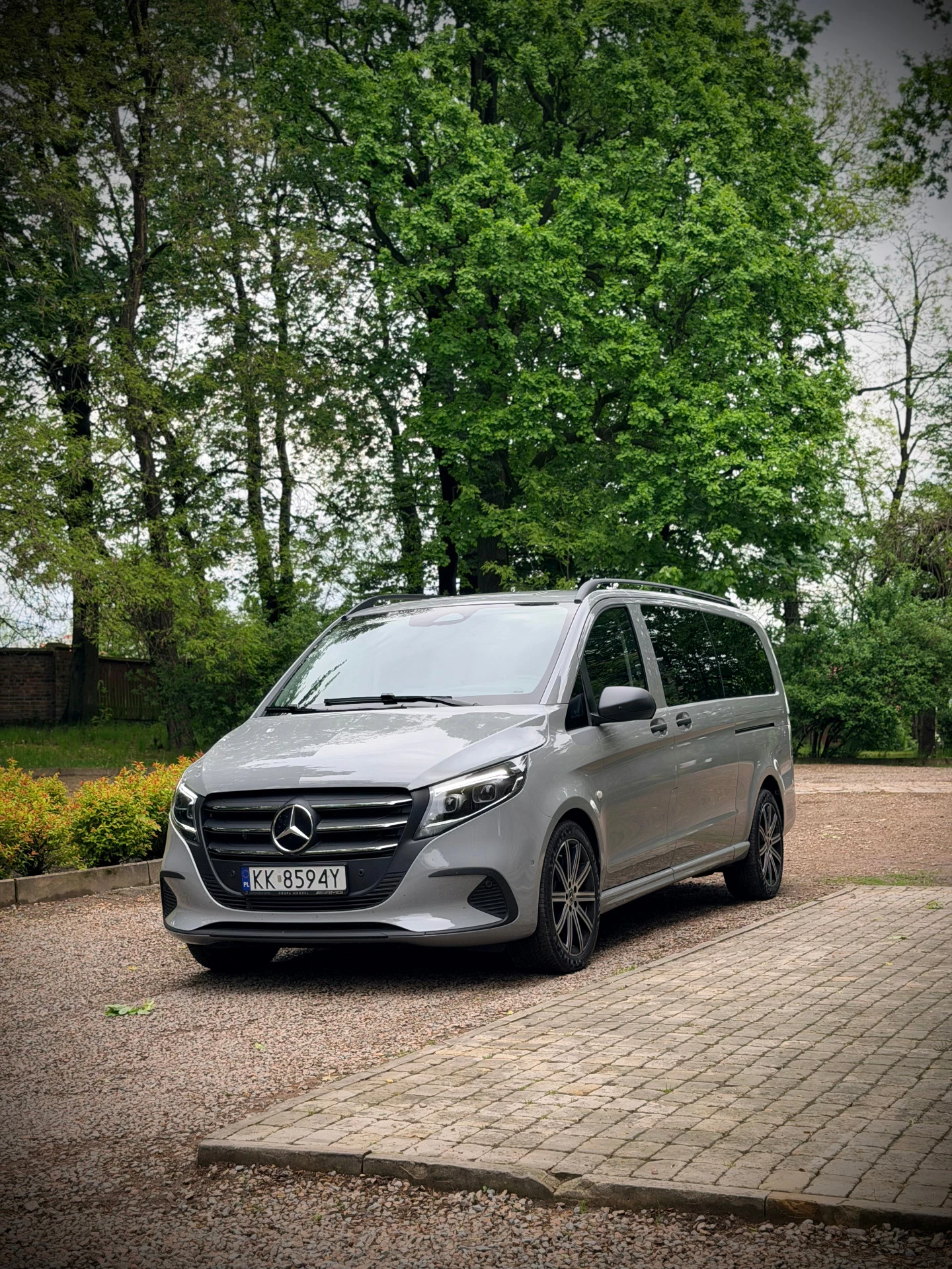 Wnętrze Mercedes Klasy V 2026